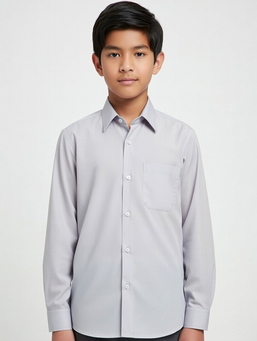 Men’s Premium Light Lavender Formal Shirt – Classic Fit