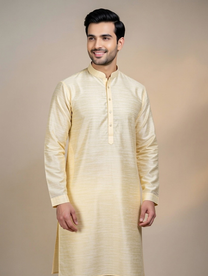 Royal Graphite Mosaic Panjabi